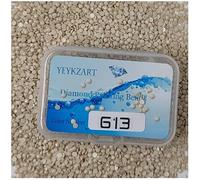 YEYKZART 613 diamantes de repuesto para pintura de diamantes, taladros de cuentas, gemas redondas para arte de diamantes, color perdido, 3500 unidades