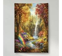 YEYUMEOZ 5D Diamond Painting Caer, ArcoíRis Pintura de Diamante Adultos, DIY Cristal Diamante Painting, Kit de Arte de Mosaico, Ideal para Principiantes, Para Decoración De Hogar, Regalo PjY2987 A-E