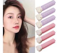 Yezhenzhen 6 pinzas voluminizadoras para la raíz del cabello, horquilla natural esponjosa, sin calor, rizador de pelo, rizador de pelo pequeño y fácil de llevar, para cabello largo y corto