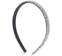 Yezhenzhen Diademas de diamantes de imitación brillantes para mujer, diademas de moda con diamantes de cristal para novia, boda, fiesta