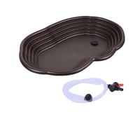 yezhouyezhou con rampa y plataforma, plato de agua tortuga para rana,