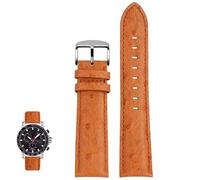 yeziu Cadena de cuero para reloj Hamilton H32705581 Jazzmaster Khaki Aviation Field. Correa de reloj.(Brownbs1,22mm)