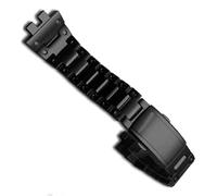 yeziu Correa de acero inoxidable sólido para Casio G-SHOCK-GMW-B5000 Reloj cuadrado pequeño Pulsera Cadena Accesorios(Preto)