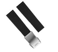 yeziu Correa De Goma Resistente Al Agua De 22mm Y 24mm Para Correas De Reloj Breitling AVENGER DIVER PRO Para NAVITIMER WORLD(309S,24mm)