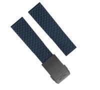 yeziu Correa De Goma Resistente Al Agua De 22mm Y 24mm Para Correas De Reloj Breitling AVENGER DIVER PRO Para NAVITIMER WORLD(310S,24mm)