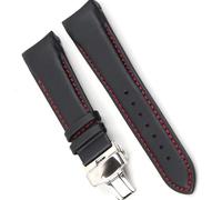 yeziu Correa De Reloj De Cuero Con Extremo Curvado Para Tissot T035, Correa De Reloj Automática Para Hombre Con Pulsera Con Hebilla De Acero(1,24mm)