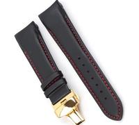 yeziu Correa De Reloj De Cuero Con Extremo Curvado Para Tissot T035, Correa De Reloj Automática Para Hombre Con Pulsera Con Hebilla De Acero(3,22mm)