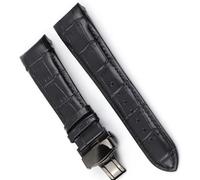 yeziu Correa De Reloj De Cuero Con Extremo Curvado Para Tissot T035, Correa De Reloj Automática Para Hombre Con Pulsera Con Hebilla De Acero(7,24mm)