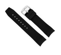 yeziu Correa de reloj de goma deportiva para Casio EFR-303L/303D EQB-501 EFS-S500 accesorios de correa de reloj de arco de montañismo 22mm(10mm Gold Clasp)