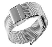 yeziu Correa de reloj Milanese Loop para DW Watch Band para Daniel Wellington Ancho de banda de acero inoxidable(Silver,20mm)