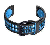 yeziu Correa de silicona para reloj Polar Ignite/Ignite2/Unite, repuesto de correa de reloj inteligente, accesorios de pulsera de 20mm(Black White,20mm Universal)