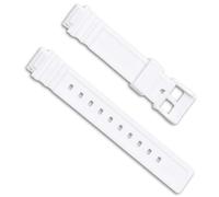 yeziu Diving Sport Watchband for Casio LRW-200H Rubber Smart Watch Bracelet Strap Accessories for Women(White)
