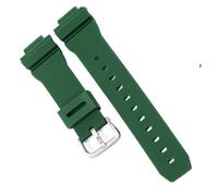 yeziu Para Casio G-Shock GM-2100 GM-S2100 GA-2100GM-5600/GA5600, correa de silicona para hombre, correa de reloj deportiva resistente al agua, accesorios(Green Silver)