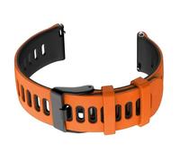 yeziu Para COROS PACE APEX 2 deporte silicona reloj inteligente Correa pulsera Correa correas de repuesto(Silver Yellow,20mm Universal)