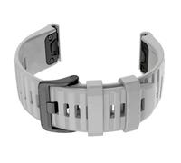 yeziu Reloj inteligente de silicona Correa de ajuste fácil y rápido para pulsera Coros VERTIX 2 Correa de reloj(Grey,22mm)