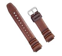 yeziu Rubber Diving Sport Watch Strap for Casio AQ-S810W AQ-S800W SGW-300H SGW-400H SGW-500H W-S200H Watchband(Coffee)