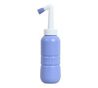 YFairy Bidé portátil para inodoro - Pulverizador de bidé de mano 450 ml de viaje para mantener limpio - ahorra fajas de papel higiénico azul
