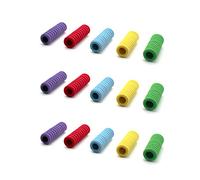 YFaith 40 Piezas Espuma para Lápiz,Agarre Cojín para Lápiz,Protección de Las Manos Empuñaduras Antideslizantes Empuñadura Cómoda para Escribir a Mano para Adultos,Niños(Colores Surtidos)