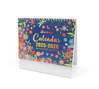 YFaith Calendario Sobremesa, Enero de 2025 a Junio de 2026 Calendario de Mesa, Calendario de Escritorio on Página Vertical, Calendario Mesa 2025, para el Hogar, Oficina y Escuela