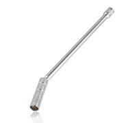 YFaith Llave Bujias 16 mm, Llave Vaso Bujia Giratorio Magnético de 360°, Vaso Bujias 16 mm Giratoria Magnética, Casquillo de Bujía de 12 Ranuras, para Reparación de Automóviles