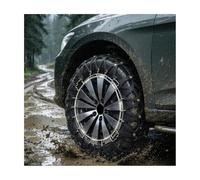 YFAURNDE Cadenas para Nieve, Cadenas de Nieve para Coche, Agarre Firme | Gran Capacidad para Romper El Hielo, FáCil de Instalar, Apto para Turismos y Camiones(205/80R14)
