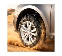 YFAURNDE Car Snow Chain, Cadenas Nieve, con Un Anillo Que Se Estrecha | Ofrece Un Agarre Excepcional en Cualquier CondicióN MeteorolóGica, Apto para Su Uso en Nieve y Barro(Black,205/80R14)