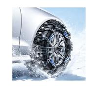 YFAURNDE Catene da Neve, Cadenas para Coche Nieve, Agarre Excepcional | DiseñO de Cobertura Total, Antideslizante y con AbsorcióN de Impactos, FáCil de Instalar(175/80R15)