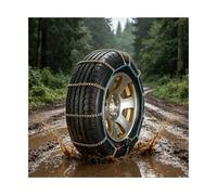YFAURNDE Catene da Neve, Cadenas para NeumáTicos, Agarre Firme | Seguro y Antideslizante, Cobertura Total de 360°, FáCil de Instalar(235/85 R16)