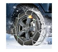 YFAURNDE Catene da Neve, Cadenas para NeumáTicos, Antideslizante | Autofijable y Reutilizable; Apto para Sedanes, Camionetas y Suv(245/75R17)