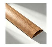 YFAURNDE Esconder Cables, Canaleta para Cables De Suelo, Cuenta con Un Respaldo Autoadhesivo y Es Adecuado para Su Uso en Talleres, Dormitorios y Salas de Estar.(Yellow Wood Grain,No. 4-5m)