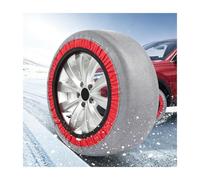 YFAURNDE Funda Nieve Ruedas, Catene da Neve, Resistente al Desgaste | No DañArá Los NeumáTicos, Se Puede Instalar Sin Herramientas(195/45R13)