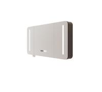 YFAURNDE Mueble con Espejo de baño, Cabinet de baño con Espejo, Almacenamiento Dividido, sin Miedo a la Humedad, Puede Colocar Toallas y artículos de tocador.(80cm/31.5in)
