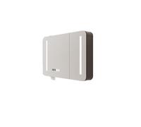 YFAURNDE Mueble con Espejo de baño, Cabinet de baño con Espejo, Almacenamiento Dividido, sin Miedo a la Humedad, Puede Colocar Toallas y artículos de tocador.(70cm/27.5in)