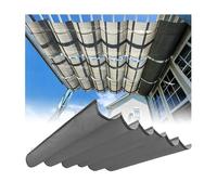 YFAURNDE Toldo RetráCtil Deslizante, RetráCtil Ola Vela de Sombra para El Sol, con ProteccióN UV y Resistencia Al Viento, Es Adecuado para Terrazas, Hoteles y Piscinas.(W:1M/3.28ftxL:18m/59ft)