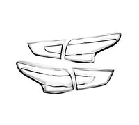 YFBB 4 Uds Accesorios de Coche ABS Cromado Trasero luz Trasera embellecedor de Cubierta de lámpara, Apto para Nissan Qashqai J11 / Rogue Sport 2014-2018