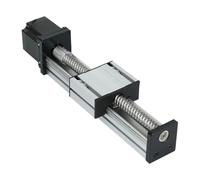 YFBCMXSKG Guía Lineal CNC de 100-1000 mm de Recorrido, Mesa Deslizante de Movimiento, módulo actuador de husillo de Bolas SFU1204, SFU1605 y SFU1610, Motor NEMA23 (SFU1605, 200 mm)