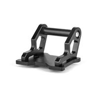 YFBH Adaptador De Montaje para Placa Teléfono GPS Motocicleta para Barra Transversal Expansión Multifuncional para CFMOTO 450MT Soporte antivibración(Negro,12mm)
