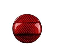 YFBH Adhesivo Interior Tapa Del Depósito Combustible Para VW Para Golf 7 MK7 GTI, Para Golf 8 MK8 GTI, Para Scirocco, Para Passat CC Para Tiguan Accesorios De Interior(ROJO)