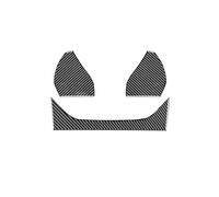 YFBH Adhesivo Para El Interior Del Automóvil Para Toyota Para Supra GR A90 A91 MK5 (2019-2025) - Moldura Para El Panel De Instrumentos (RHD/LHD) Accesorios De Interior(Negro)