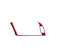YFBH Adhesivo Para El Interior Del Coche (Embellecedor Del Marco Del Panel De Luces) Para A4L / A5 2009-2016 Vehículos Con Volante A La Izquierda Accesorios De Interior(ROJO)
