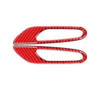 YFBH Adhesivo Para El Interior Del Coche Para Serie 3 E90 E92 2005-2012 Marcos Y Cubiertas Para Las Luces Intermitentes Exteriores Accesorios De Interior(ROJO)