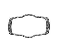YFBH Adhesivo Para El Interior Del Coche Para Serie 3 E90 E92 E93 2005-2012 - Embellecedor Decorativo Para El Interruptor De Las Luces Delanteras Accesorios De Interior(Negro)