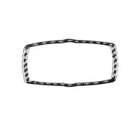 YFBH Adhesivo Para El Interior Del Coche Para Serie 5 E60 2008-2010: Embellecedor Del Interruptor De Las Luces Delanteras. Accesorios Decorativos Accesorios De Interior(Negro)