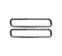 YFBH Adhesivo Para El Interior Del Vehículo Para VW Para Scirocco R 2009-2016 Cubiertas Decorativas Internas Para La Salida De Aire Del Pilar A Accesorios De Interior(Negro)