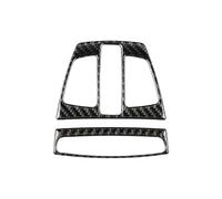 YFBH Adhesivos Para El Interior Del Automóvil Para Serie 3 F30 F20 F34 F46 F15 (2013-2019) - Marcos Decorativos Para Luces De Lectura Accesorios De Interior(Negro)