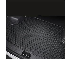 YFBH Alfombrilla para El Maletero De Coche para VW para VW para Golf 7 2014-2020, De Piel, Impermeable, Cobertura Completa, para Maletero Trasero Alfombras protección(Negro)