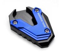 YFBH Almohadilla De Soporte para Placa De Extensión De Motocicleta para Goldwing GL1800 Goldwing 1800 2018-2024, Soporte Lateral para Pie(Azul)