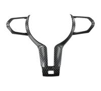 YFBH Embellecedor Decorativo Para El Marco Del Volante De Coche, Accesorio Interior Para F Chasis F22 F30 F32 F10 F12 F15(Aspecto de carbono 1)