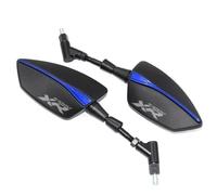 YFBH Espejos Laterales Espejos Retrovisores para Motocicleta Espejo Retrovisor Ajustable Espejos Retrovisores Laterales Accesorios para BMW S1000XR S 1000XR S1000 XR(Azul,X-1)