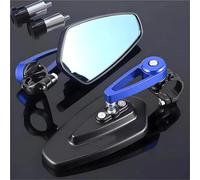 YFBH Espejos Retrovisores Laterales para Motocicleta para K&awasaki ER-6N, Espejo Retrovisor Giratorio con Extremo De Manillar Y Reflector. Izquierda Derecha(Color 4)